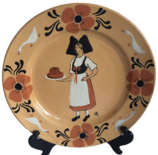 Rare Plat HR Quimper Décor