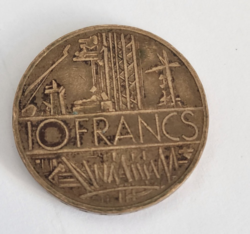 Francs bronze nickel - 10,