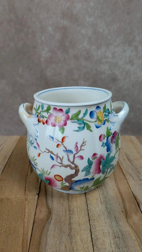 Cache pot porcelaine - en,