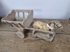 Jouet ancien cheval - ancien, avec