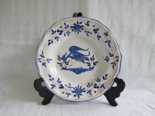 Assiette creuse faïence - assiette,