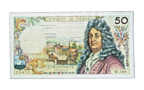 Billet francs racine - de, 50