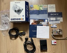 Sony Cybershot DSC-W50 6.0MP Appareil Photo Numérique Digital Camera Complet