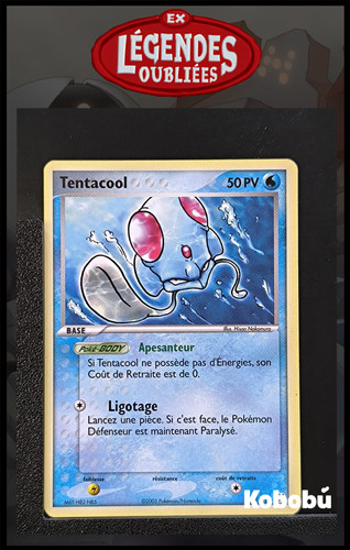 Carte pokémon tentacool - carte,