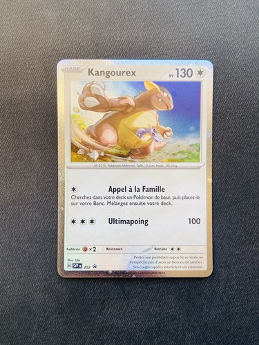 Carte pokémon kangourex - carte,