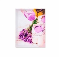 Cadre toile tableau Lavande -
