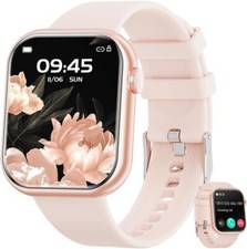 Smartwatch Avec Appel Podomètre Cardiofrequenza Sommeil Sport Ios Android Rose