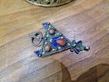 ancien bijoux oriental broche
