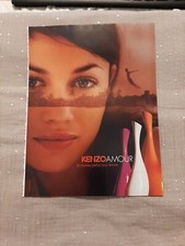 Publicité papier Parfum. Perfume Ad Kenzo Amour De 2006