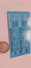 decalcomanie decals 1/43