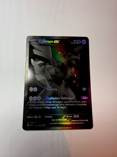 Carte pokemon zekrom ex - carte,