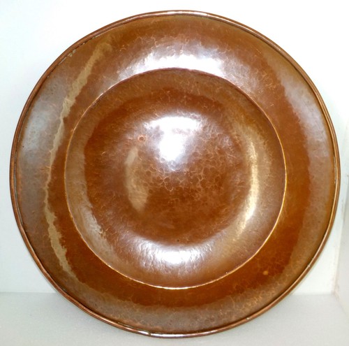 Plateau assiette design - , cuivre