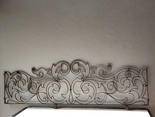 Garde-corps fer forgé ancien