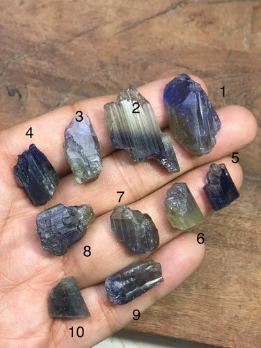 Naturel tanzanite brute gemme - naturel,
