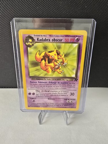 Carte pokémon kadabra obscur - pokémon,