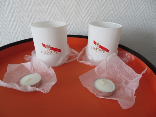 Photophores verre blanc - photophores,