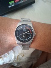 Rare Iridescent Pepsi Seiko 8123-6050 SQ 100 Day Date Aug 1982