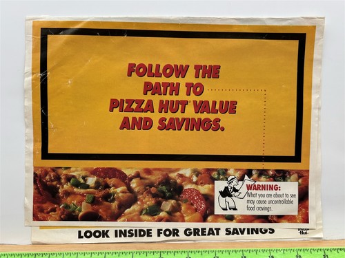 1996 pizza hut new - hut, jersey