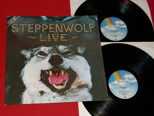 2lp steppenwolf live - steppenwolf, (germany)