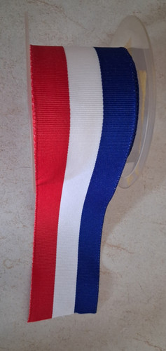 Ruban bleu blanc - m,