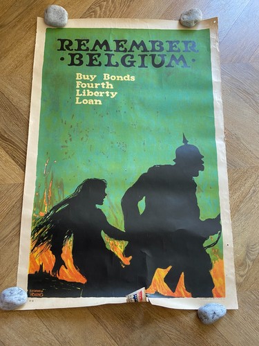 Ancienne affiche américaine