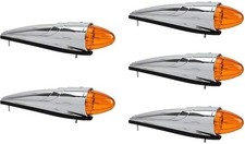 5x 17 LED Ambre Torpedo Cab