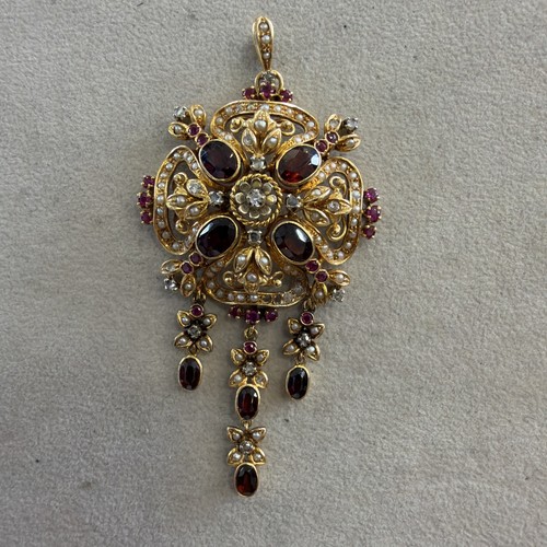 Pendentif ancienne kr - pendentif, or