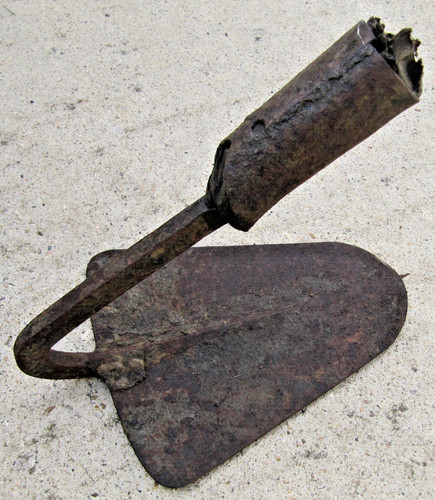 Outil ancien rare doloire - ancien,
