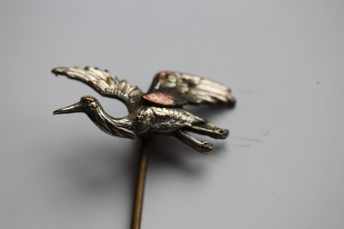 épingle cravate oiseau - Épingle,