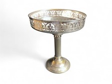 Arts de la table, coupe à fruits métal argenté poinçon fin XIXème