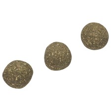 Beeztees Boule De Foin Souci Pour Rongeurs Lapins 3 Pièces 4 Cm Snack Naturel