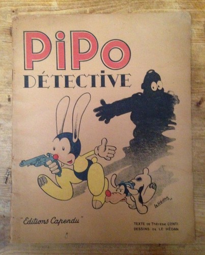 Rare pipo détective conti - pipo,