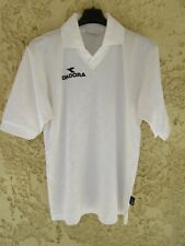 Maillot football DIADORA blanc maglia calcio shirt trikot jersey M
