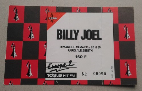 Ticket billet used - billet, place