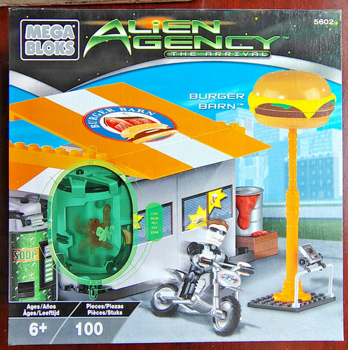 Mega bloks alien agency - alien, the
