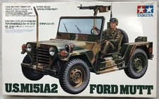 3 Plastique non assemblé el U.S. M151A2 FORD MUTT M151A2 Ford Mutt Kennedy Jeep