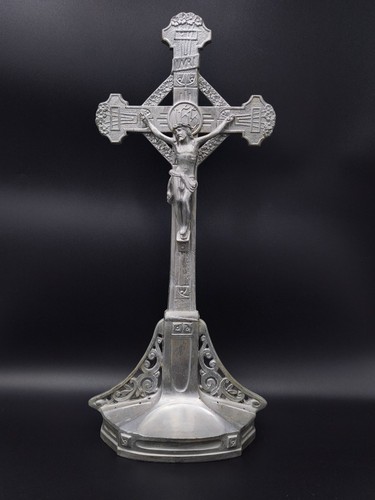 Croix autel crucifix debout - d'autel,