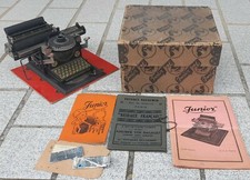 Ancienne Machine à ecrire "JUNIOR" pour enfants, jeu ancien , Germany