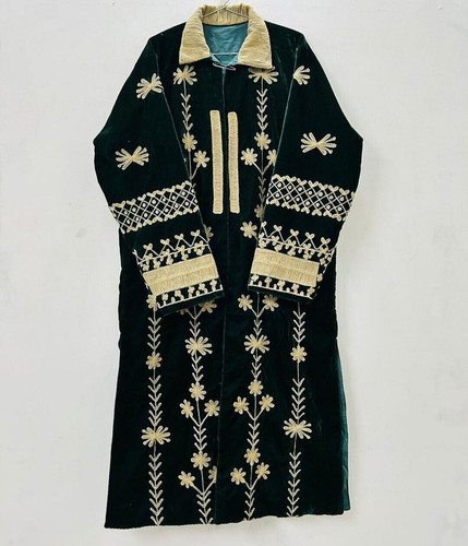 Veste suzani velours vert - veste,