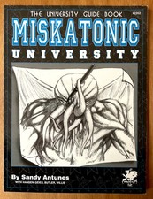 THE MISKATONIC UNIVERSITY - CALL OF CTHULHU - VGC+++- CHAOSIUM #2352