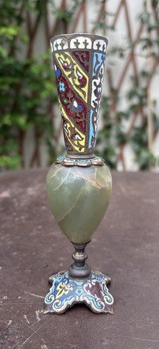 Vase onyx émaux - onyx,