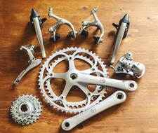 Groupe 2x8 vitesses CAMPAGNOLO MIRAGE début 1990 - VÉLO DE ROUTE VINTAGE