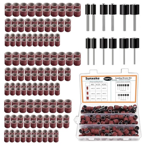 150pcs sanding drum kit - drum,