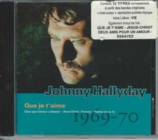 Cd JOHNNY HALLYDAY - Que je