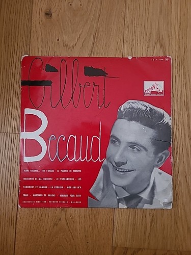 Vinyle tours gilbert becaud - 33,