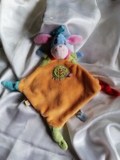 Doudou l'âne Bourriquet, orange, Disney Baby, Nicotoy