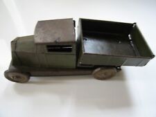 Ancien camion benne Renault en tôle peinte J.N.M. (Marseille) - Complet Bel état