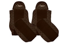 CAMION Housses de siege pour DAF XF 95 -05 LF -13 XF 105 CF -13 MARRON