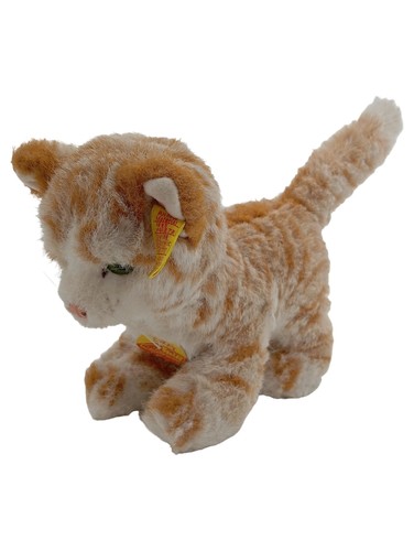 Steiff peluche chat orange - peluche,