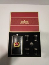 Aladdin Flask and Shot Glass